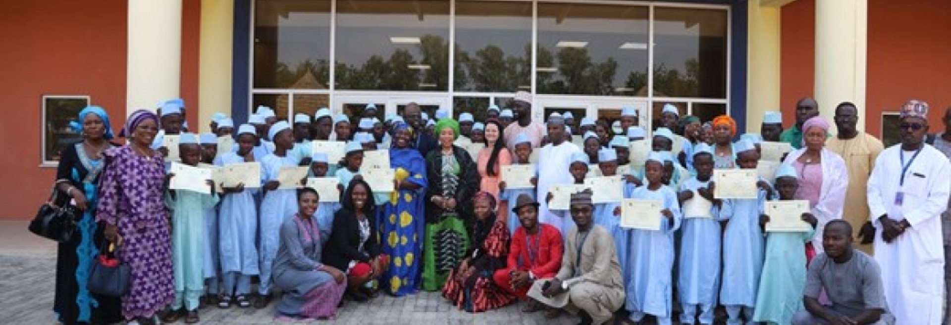 Feed & Read Program Graduates 55 Almajiri Boys