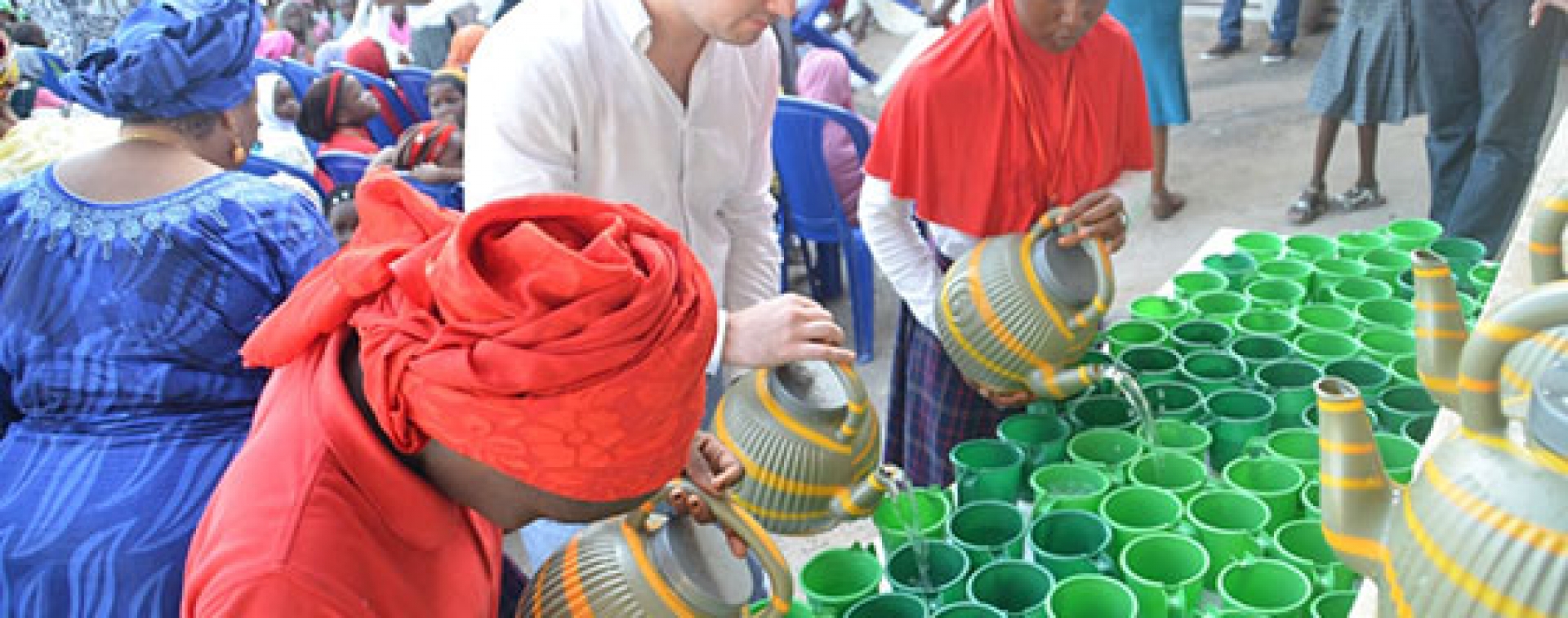 Irish Embassy Deputy Head Visits AUN’s Feed and Read Center