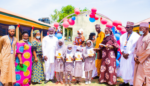 Flag off ceremony for distribution of Hausa language supplementary Readers to 80,000 learners in primary 1, 2 and 3 in Adamawa state